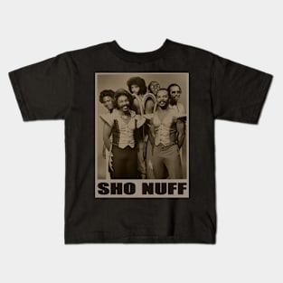 sho nuff retro vintage potrait Kids T-Shirt